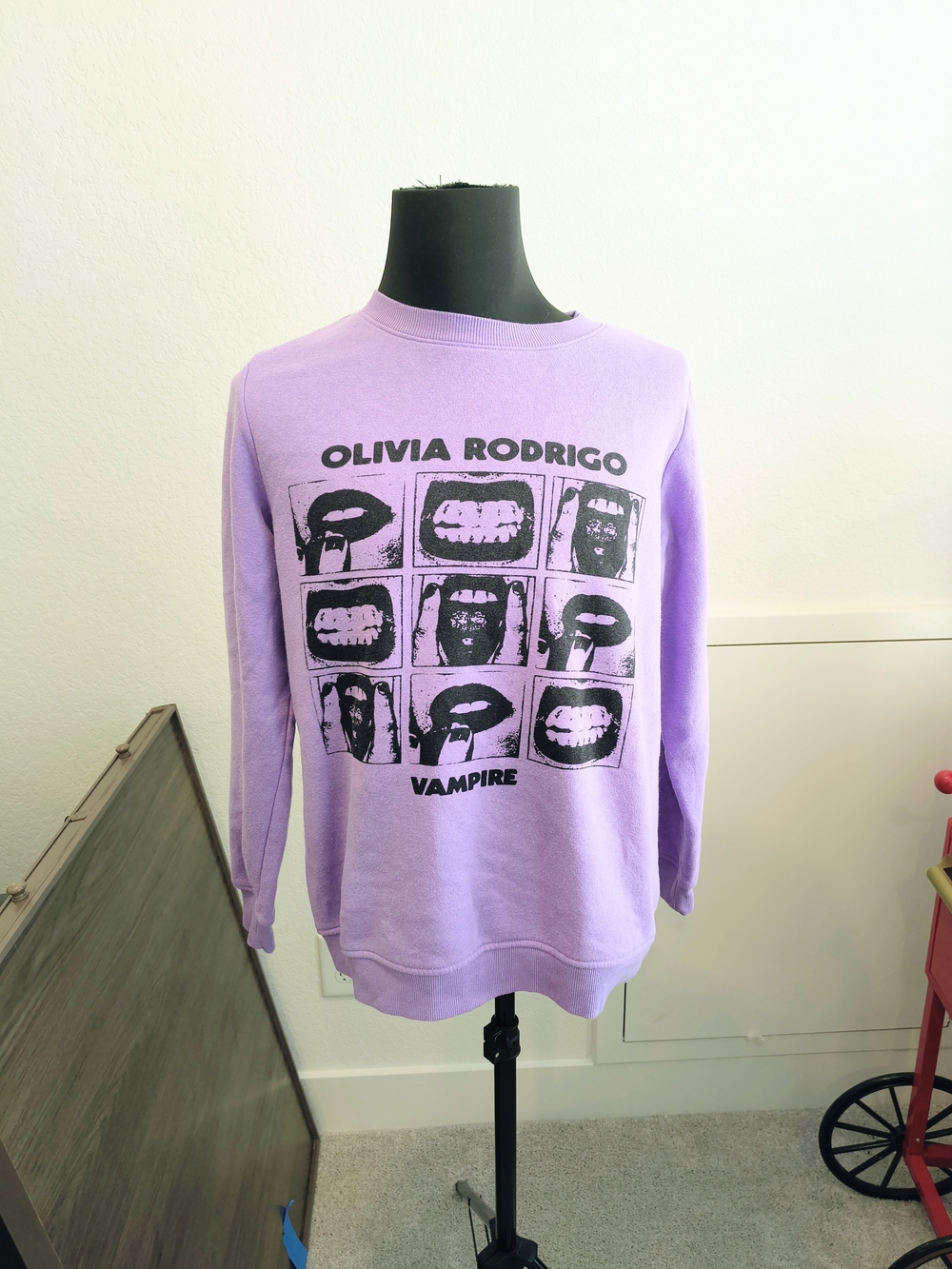 Olivia Rodrigo 'Vampire' Sweatshirt